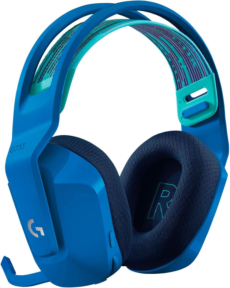 Игровые наушники Logitech G733, Синий детальное изображение - 2