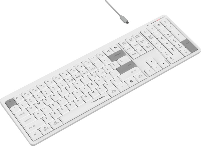 Клавиатура A4Tech Fstyler FBX55C, Белый №8