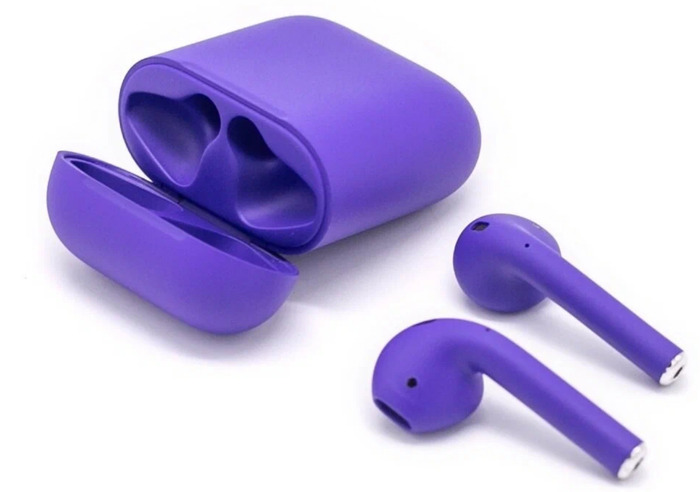 Беспроводные наушники Apple AirPods 2, Матовый фиолетовый №2