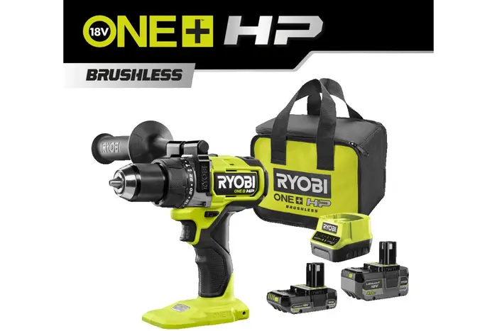 Аккумуляторная дрель-шуруповерт Ryobi RPD18X-242S 5133005283, 18 В, 95 Нм, 2 А·ч  №3