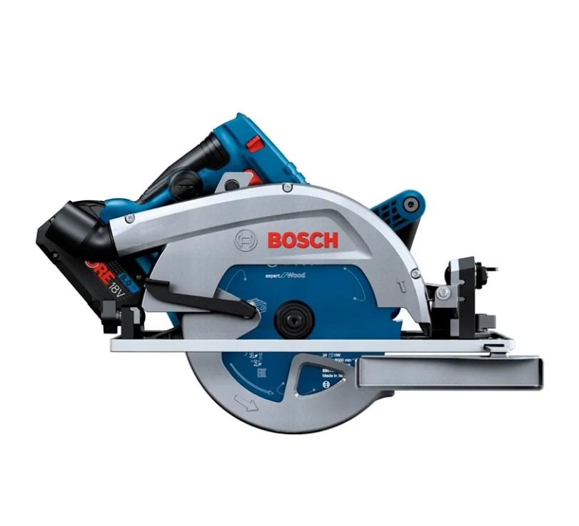 Аккумуляторная бесщеточная циркулярная пила BOSCH GKS 18V-68 GC, 190 мм, 5000 об/мин детальное изображение - 1