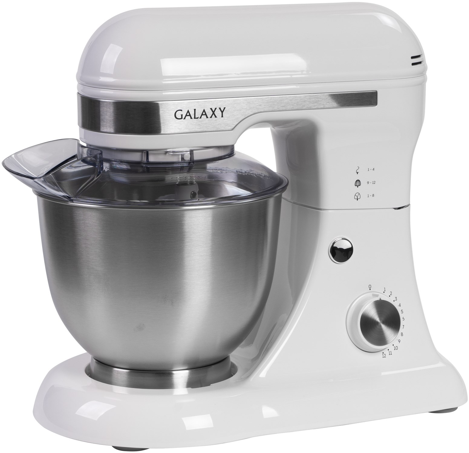Планетарный миксер Galaxy Line GL2230, Белый детальное изображение - 1
