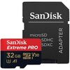 Карта памяти SanDisk Extreme Pro MicroSD + SD адаптер (SDSQXCG-032G-GN6MA), 32 Гб вариант - 1