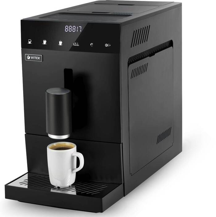 Кофемашина Vitek Metropolis VT-8700, Черный №2
