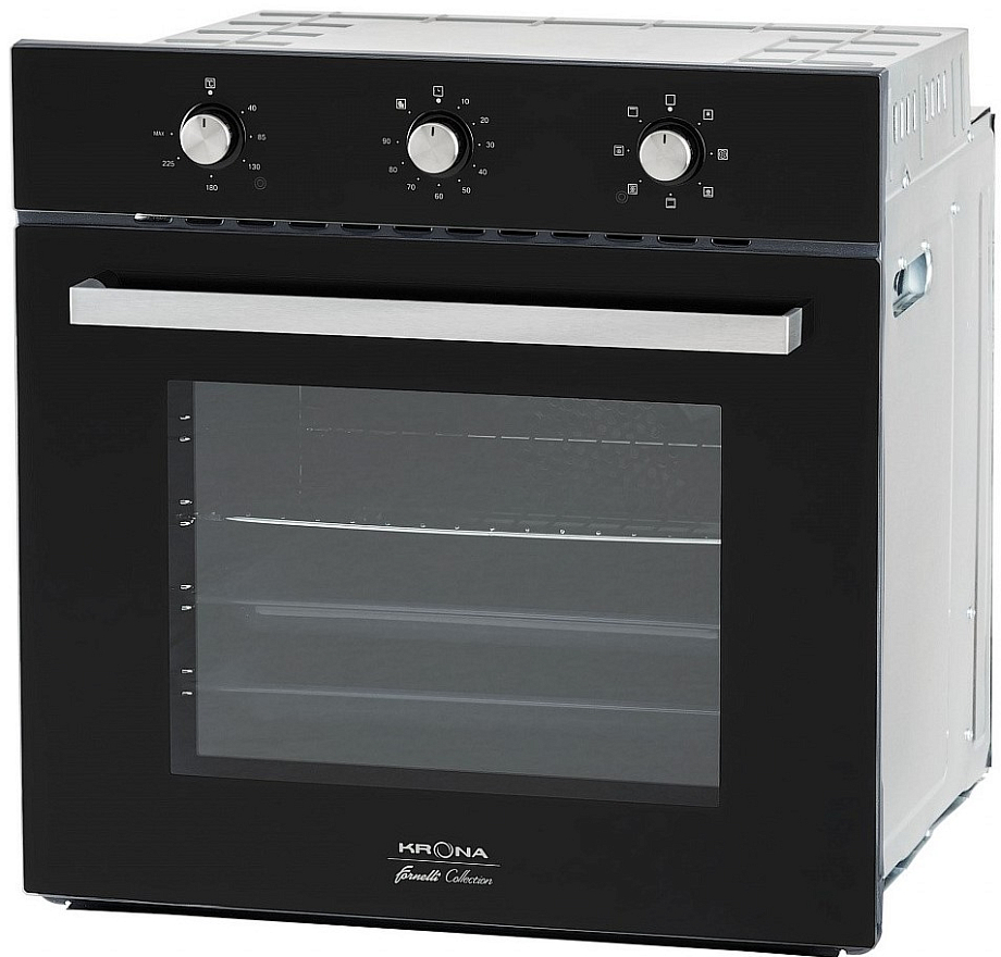 Духовой шкаф Krona SORRENTO 60 BL, Черный детальное изображение - 2