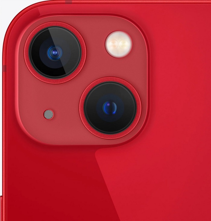 Смартфон Apple iPhone 13 256 Гб, Красный, nano SIM + eSIM №3