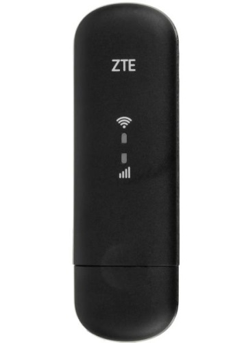 Модем ZTE MF79N 2G/3G/4G USB Firewall + Router, внешний, Черный детальное изображение - 2