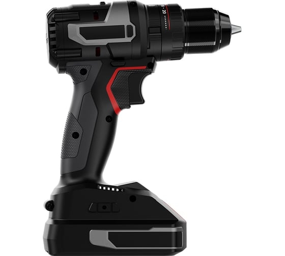 Аккумуляторная ударная дрель-шуруповерт DELI DE-CZ20-2D2, 20 В, 50 Нм, 2 А·ч, 164330 детальное изображение - 5