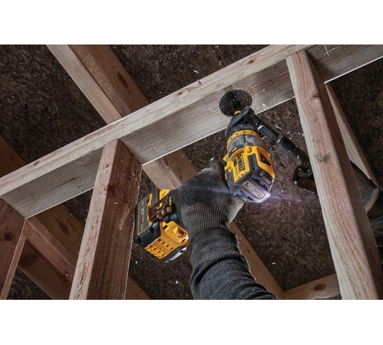 Аккумуляторная ударная дрель-шуруповерт DeWALT DCD999NT-XJ, 18 В, 126 Нм детальное изображение - 10