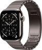 Умные часы Apple Watch Series 11 42 мм, Natural Titanium Case with Slate Link Bracelet, GPS + Cellular, Серебристый/Черный вариант - 1