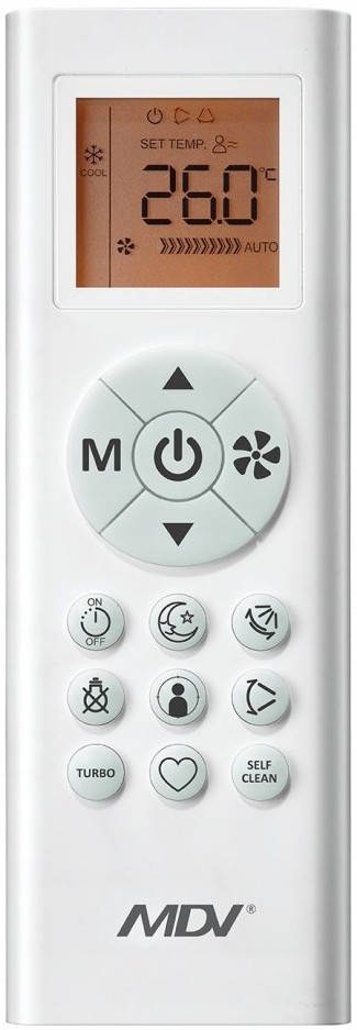 Кондиционер MDV MDSOP-09HRFN8/MDOOP-09HFN8, Белый детальное изображение - 3