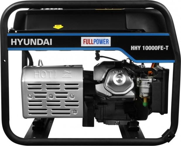 Генератор бензиновый HYUNDAI HHY 10000FE-T, 2.5 кВт, Черный детальное изображение - 4