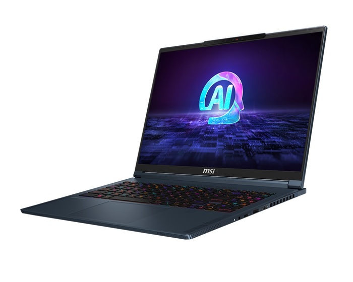 Ноутбук MSI Stealth 16 AI Studio A1VIG, RAM 32 ГБ, Звездно синий, SSD 2048 ГБ, RTX 4090 №4