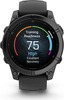 Смарт-часы Garmin fenix E AMOLED 47 мм, серый безель, черный силиконовый ремешок вариант - 9