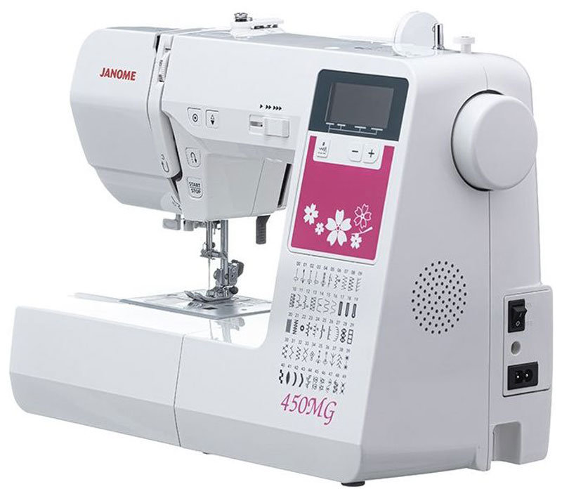 Швейная машина Janome 450 MG, Белый детальное изображение - 2