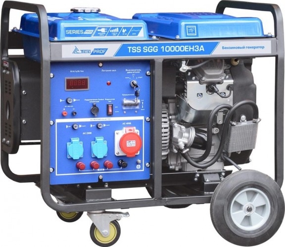 Генератор бензиновый ТСС SGG 10000EH3A 190010, 10 кВт, Синий детальное изображение - 2