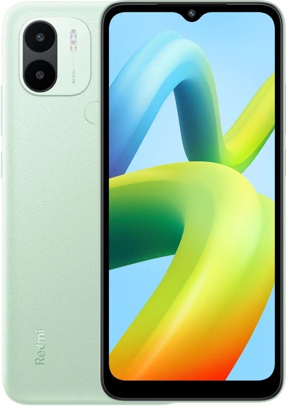Смартфон Xiaomi Redmi A2 Plus 64 ГБ, Светло-зеленый, Dual nano SIM детальное изображение - 1