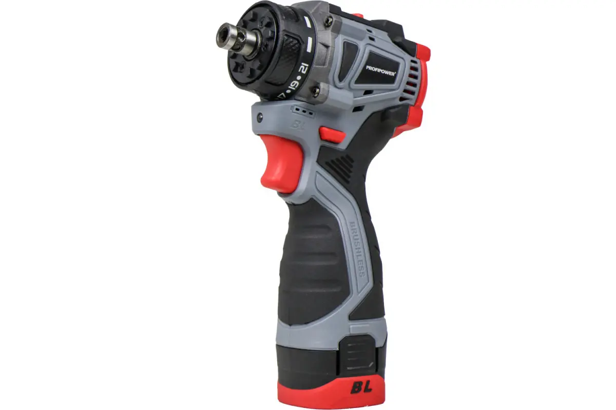 Аккумуляторная дрель-шуруповерт Profipower BL-161C E0249, 21 В, 36 Нм, 2 А·ч  детальное изображение - 1