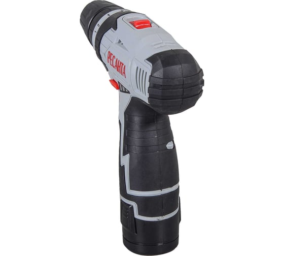 Аккумуляторная дрель-шуруповерт Ресанта ДА-12-2ЛК 75/14/2, 12 В, 40 Нм, 2 А·ч детальное изображение - 4