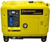 Генератор дизельный с воздушным охлаждением CHAMPION DG6501ES+ATS, в кожухе, 5 кВт, Желтый вариант - 2