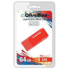 USB Flash накопитель OltraMax 240 64 ГБ, красный вариант - 1