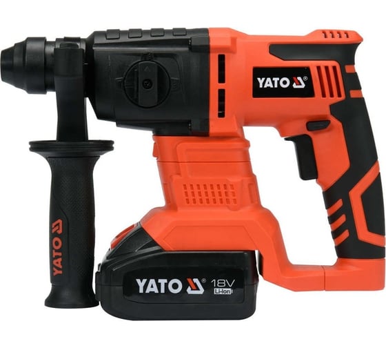 Аккумуляторный перфоратор YATO SDS-plus YT-82770, 2 Дж, 4800 уд/мин детальное изображение - 1