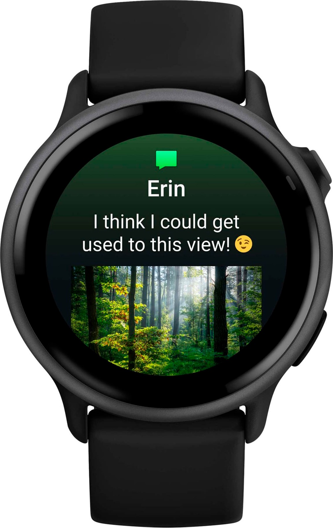 Умные часы Garmin Vivoactive 6 42 мм, Темно-серый с черным ремешком детальное изображение - 8
