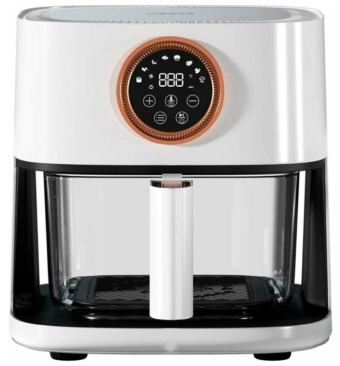 Аэрогриль Hiberg GF 400, 4 л, 1400 Вт, Белый №2
