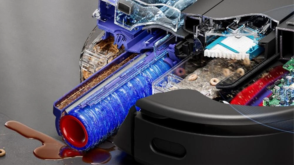 Робот-пылесос Dyson Spot+Scrub AI, Черный детальное изображение - 4
