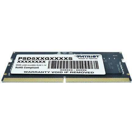Оперативная память Patriot Signature Line SO-DIMM DDR5 5600MHz, PSD58G560041S, 8 Гб детальное изображение - 2