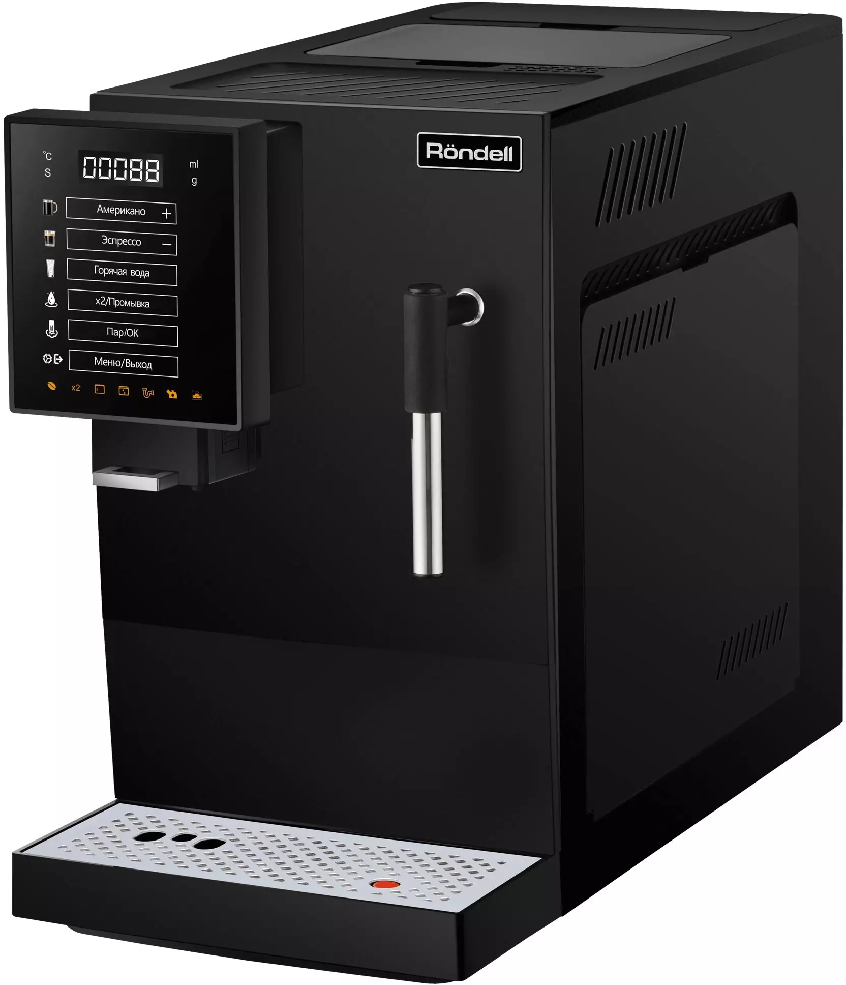 Кофемашина Rondell RDE-1117, Черный детальное изображение - 1