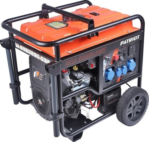 Генератор бензиновый PATRIOT GRA 12000 AWS 472102210, 11 кВт, Оранжевый детальное изображение - 3