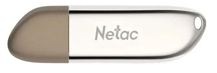 USB Flash накопитель Netac U352 USB3.2 128 ГБ, серебряный №2