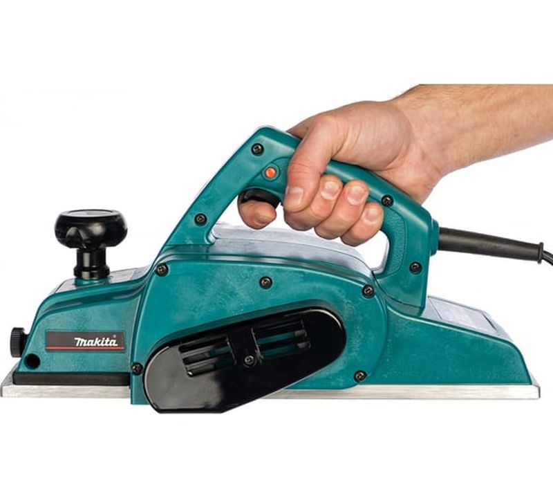 Электрический рубанок Makita 1911 B, 840 Вт,  Синий детальное изображение - 4