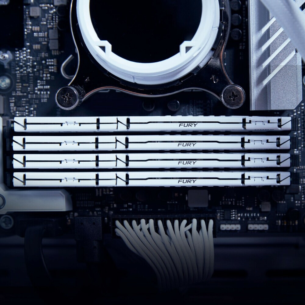 Оперативная память Kingston Fury Beast White DDR5 6000MHz, KF560C30BWE-32, 32 Гб детальное изображение - 3