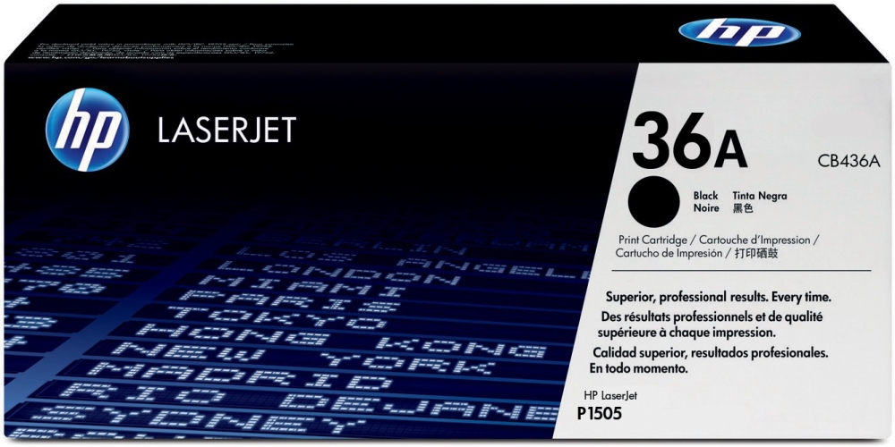 Картридж HP 36A CB436A детальное изображение - 1