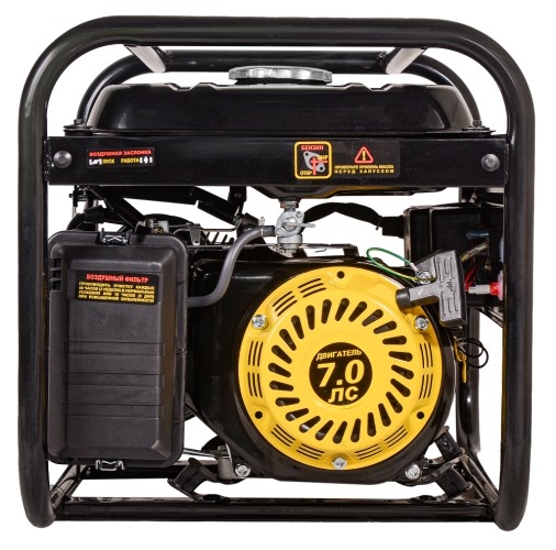 Генератор бензиновый HUTER DY3.0A 64/1/56, 2.5 кВт, Черный детальное изображение - 5