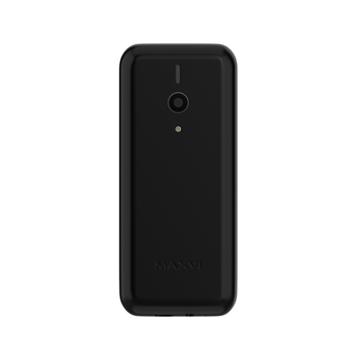 Мобильный телефон MAXVI C27, 32 Мб, Черный, Dual micro-SIM детальное изображение - 5