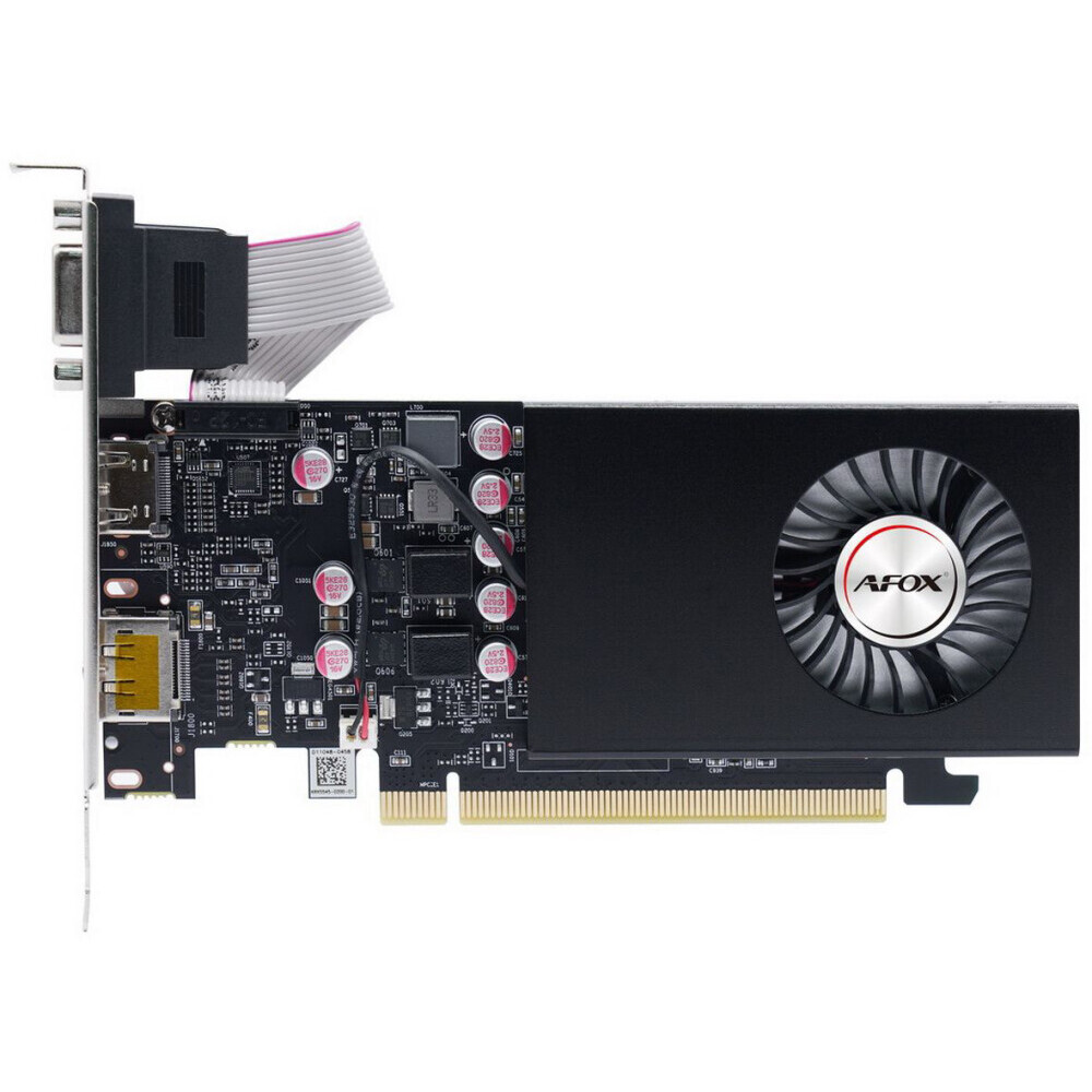 Видеокарта AFOX AMD Radeon RX 550, AFRX550-4096D5L2, 4 ГБ, Черный детальное изображение - 2