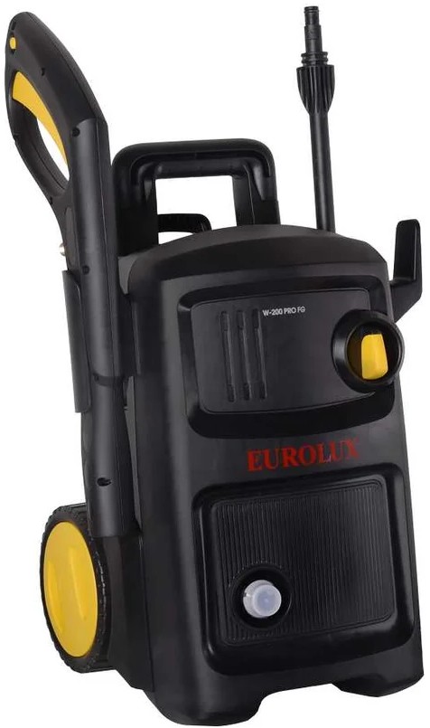 Автомойка EUROLUX W-200 PRO FG, 2.5 кВт, 200 бар, Черный детальное изображение - 2