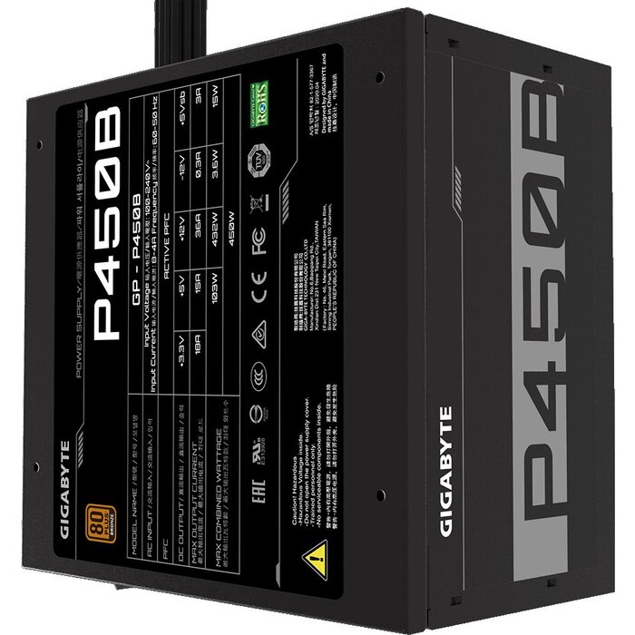 Блок питания Gigabyte GP-P450B, 450 Вт №2
