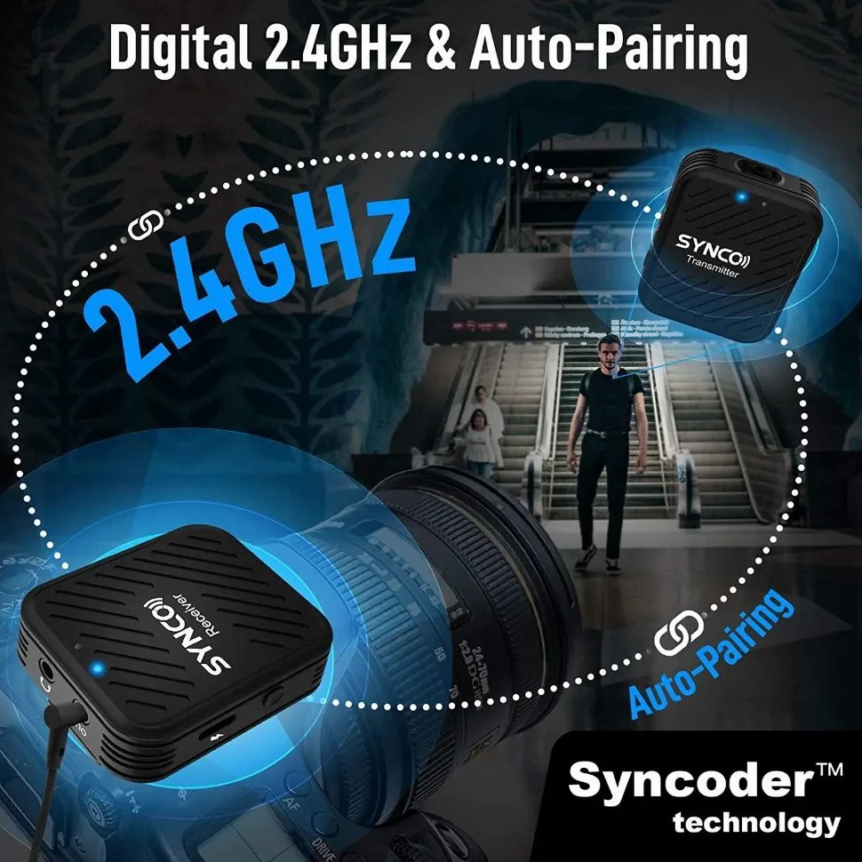 Радиосистема Synco G1(A2) RX + 2TX, Черный детальное изображение - 10