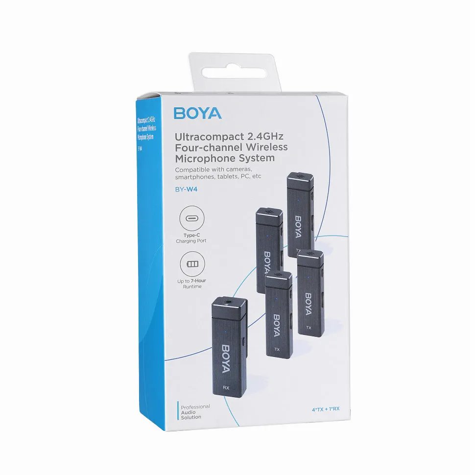 Радиосистема BOYA BY-W4 детальное изображение - 9