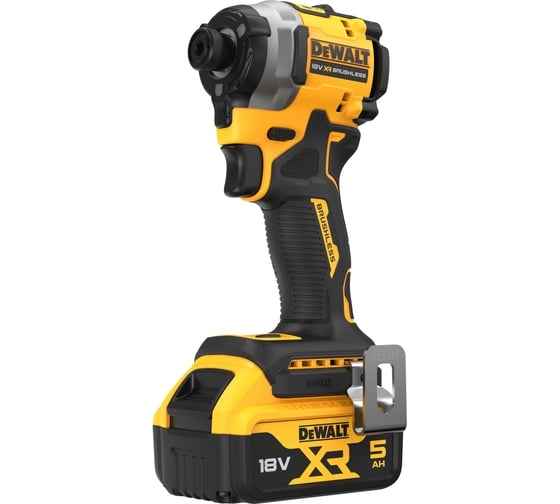 Аккумуляторный ударный гайковерт DeWALT DCF850P2T-QW, 18 В, 206 Нм, 5 А·ч детальное изображение - 4