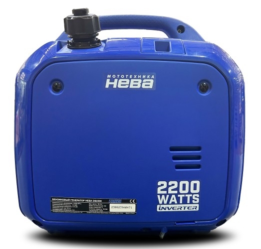 Генератор бензиновый НЕВА DB2200, 1.9 кВт, Синий детальное изображение - 4