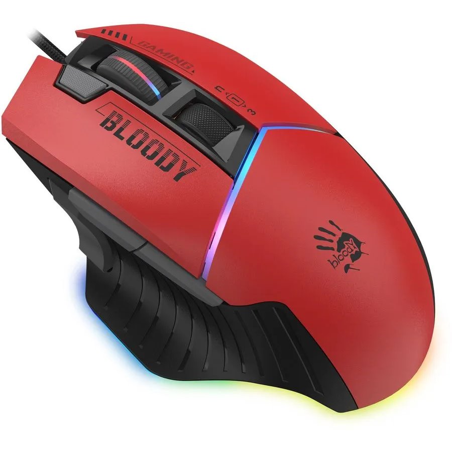 Мышь Bloody W95 Max , Красный детальное изображение - 4