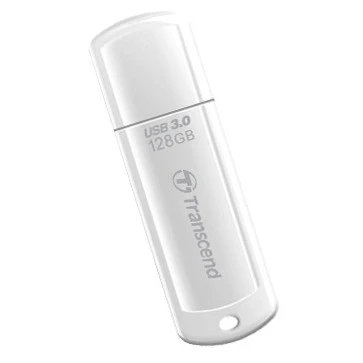 USB Flash накопитель Transcend JetFlash 730 (TS128GJF730) 128 ГБ, белый детальное изображение - 1