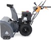 Снегоуборщик бензиновый профессиональный электростартер VILLARTEC WB1510E, 15 л.с., 11000 Вт, Серый/Оранжевый вариант - 2