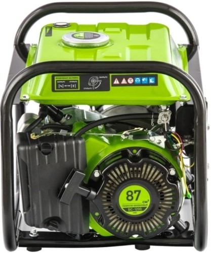 Генератор бензиновый СИБРТЕХ БС-1200 94541, 1 кВт, Зеленый детальное изображение - 6