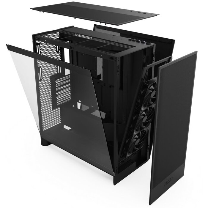 Корпус NZXT H7 Flow, Черный №6
